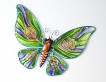 kovov� dekorace na ze� mot�l 5